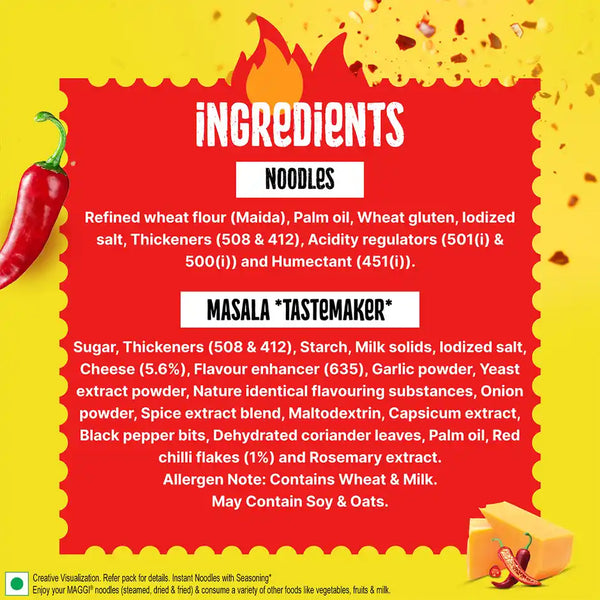 MAGGI Spicy Cheesy Noodles (76 g)