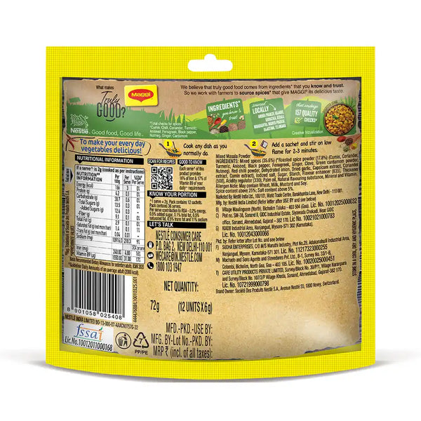Maggi Masala-ae-Magic Sabzi Masala (12 pcs)