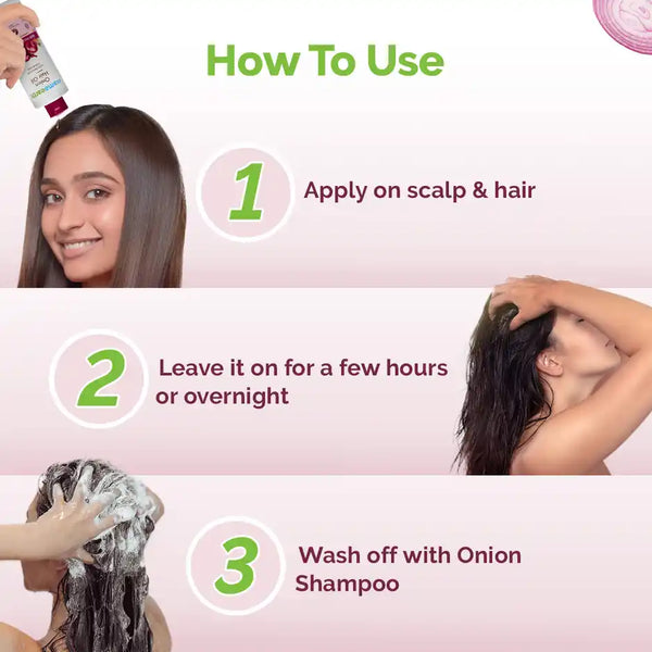 Mamaearth Onion Hair Oil For Hair Fall Control With Onion & Redensyl 200nl