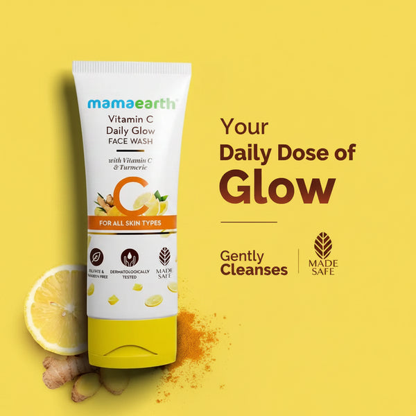 Mamaearth Vitamin C Face Wash 100 ml