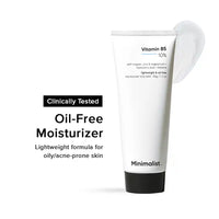 Minimalist Gel-based Moisturizer with 10% Vitamin B5 for Oily & Acne-Prone Skin (50 g)