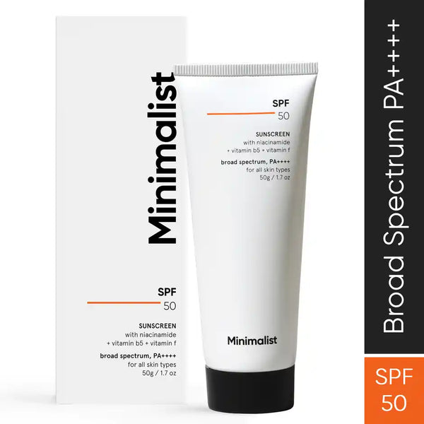Minimalist Sunscreen SPF 50  Vitamin cream Sunscreen 50g