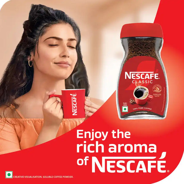 Nescafe Classic - Instant Coffee Powder - Pure Coffee 24 g