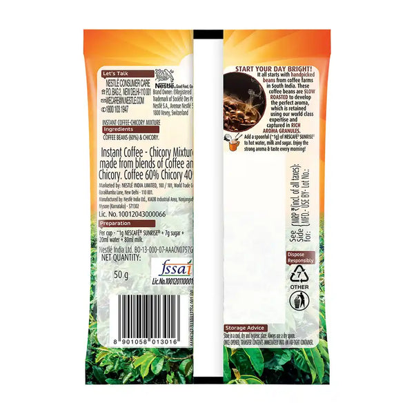 Nescafe Sunrise Coffee 50g