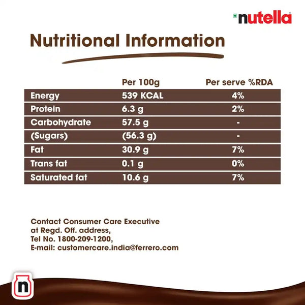 Nutella Hazelnut Spread With Cocoa 750g