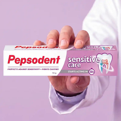 PEPSODENT Sensitive Care with 5 percent Potassium Nitrate Toothpaste 70g