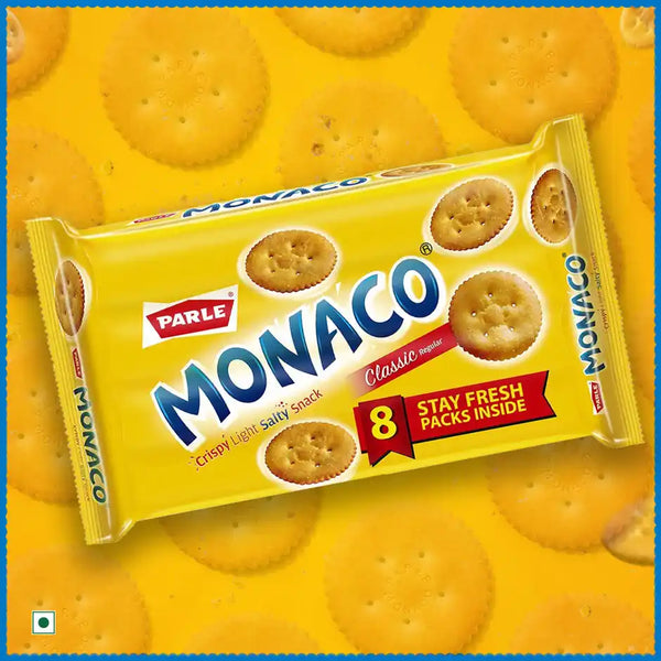 Parle Monaco Classic Salty Biscuits 371g