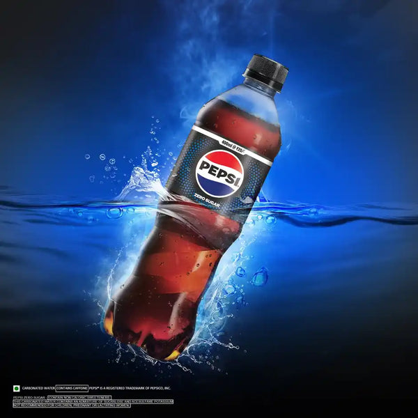 Pepsi Zero Sugar Soft Drink | Carbonated Beverage (400 ml)