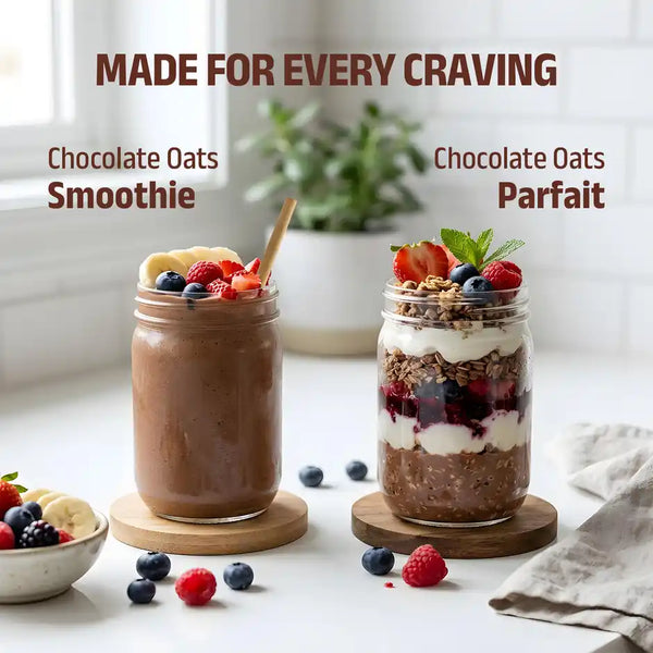 Pintola High Protein Oats Dark Chocolate With Almonds Raisin Pumpkin And Chia Seeds 1kg