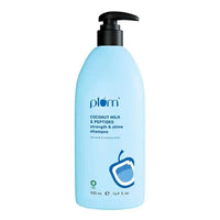 Plum Coconut Shampoo For Dull Hair With Coconut Milk And Peptides (500 ml)