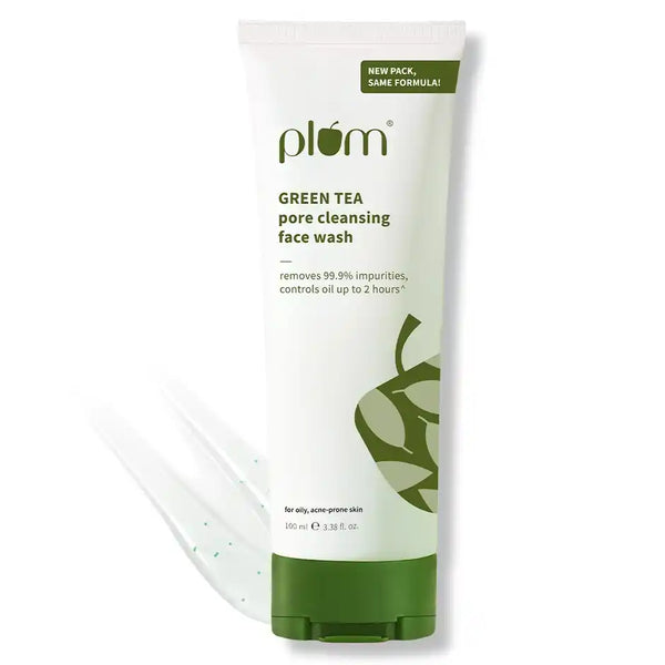 Plum Green Tea Pore Cleansing Face Wash Acne Face Wash Oily Skin 100ml