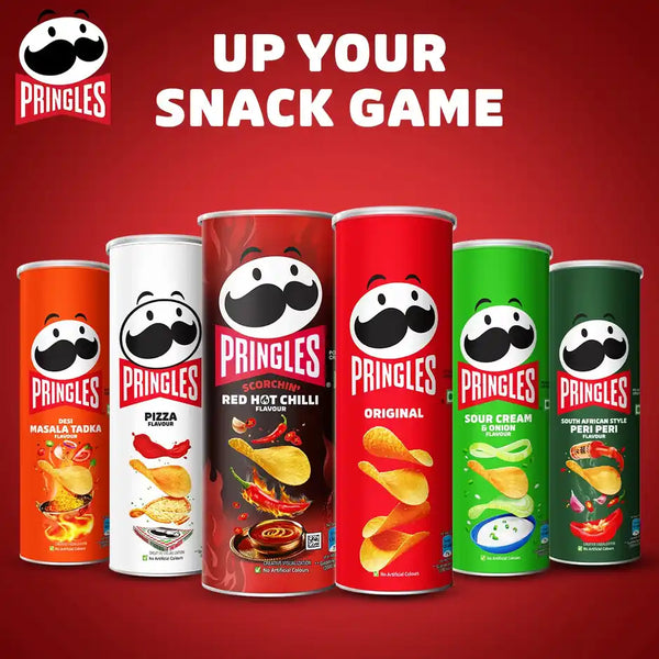 Pringles Scorchin Red Hot Chilli | Spicy & Crispy (102 g)