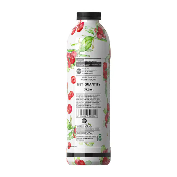 RAW Pressery Refreshers Cranberry Juice Fruit Juice  (750 ml)