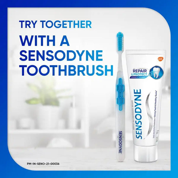 Sensodyne Repair & Protect Sensitive Toothpaste, Upto 3X Stronger Sensitivity Protection 100g