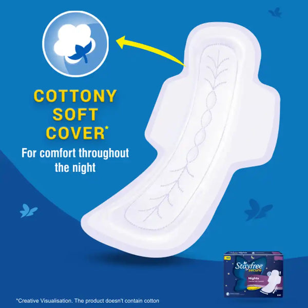 Stayfree Secure Nights XXL Sanitary Pads 40 pcs