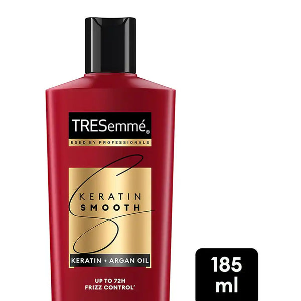 TRESemme Keratin Smooth Anti-Frizz Shampoo with Keratin & Argan Oil for Dry, Frizzy Hair 180 ml