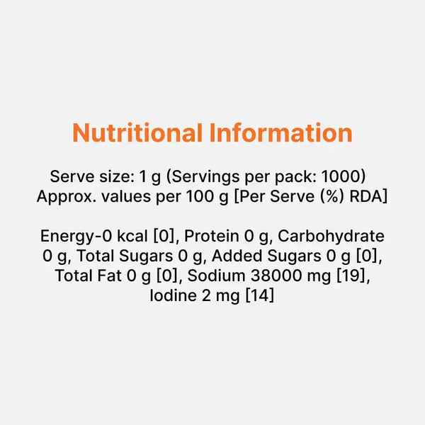 Tata Salt | Free Flowing and Iodized Namak | Vacuum Evaporated | Salt in Fresh- 1kg