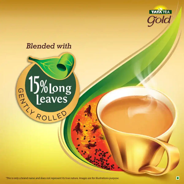 Tata Tea Gold with 15% Long Leaves 500g