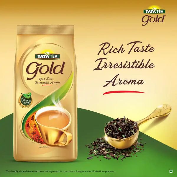 Tata Tea Gold with 15% Long Leaves 500g