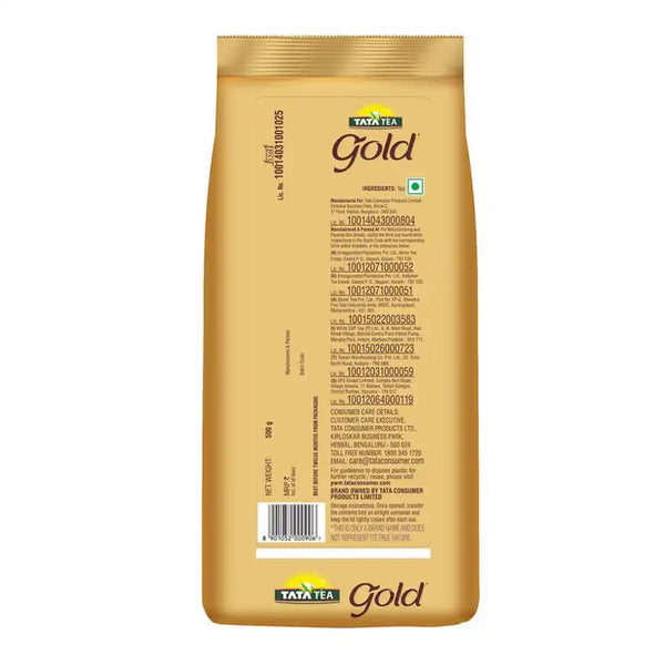 Tata Tea Gold with 15% Long Leaves 500g