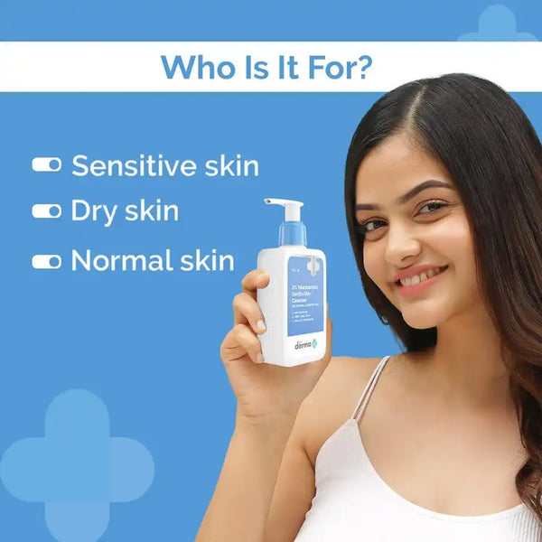The Derma Co 2% Niacinamide Gentle Skin Cleanser (125 ml)