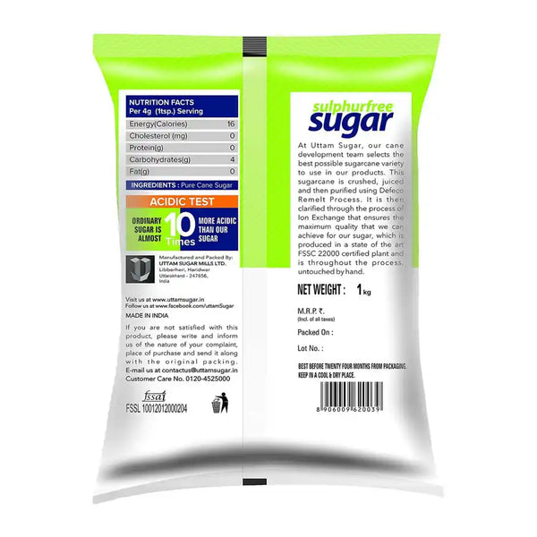 Uttam Sugar Sulphurless Sugar (1 kg)