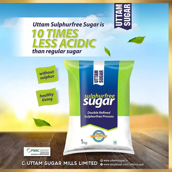 Uttam Sugar Sulphurless Sugar (1 kg)