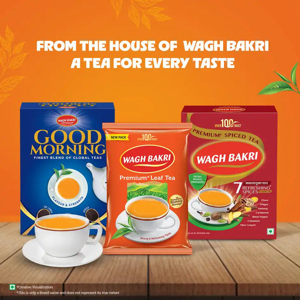 Wagh Bakri Premium Leaf Tea | Kadak Rich Taste 500g