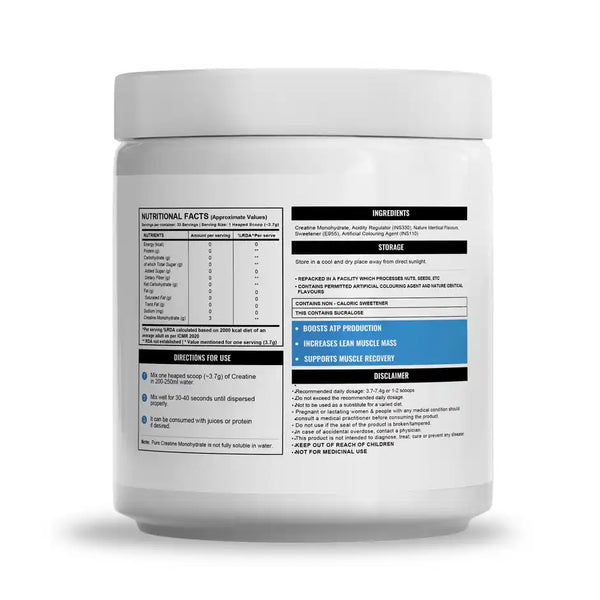 Wellcore Micronised Tropical Tango Creatine Monohydrate | 33 servings 122g