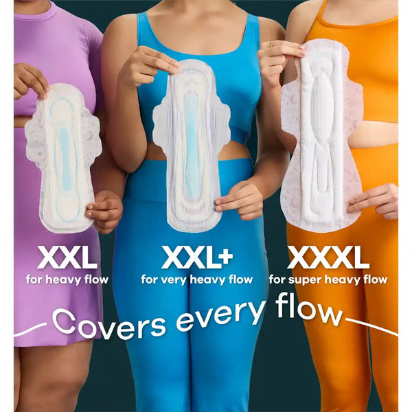 Whisper Bindazzz Nights XXL Sanitary Pads 50 pcs