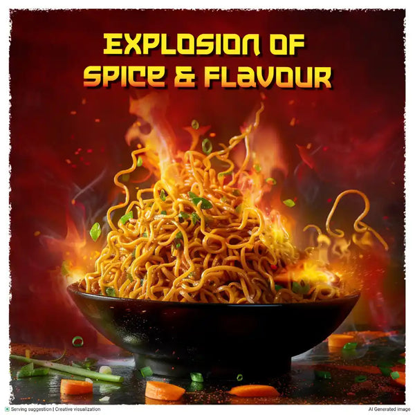 Yippee Korean Fiery Hot Noodles  (75 g)
