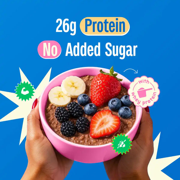 Yoga Bar 26% High Protein Oats, Dark Chocolate, No Added Sugar, High Fibre, Added Probiotics 1kg