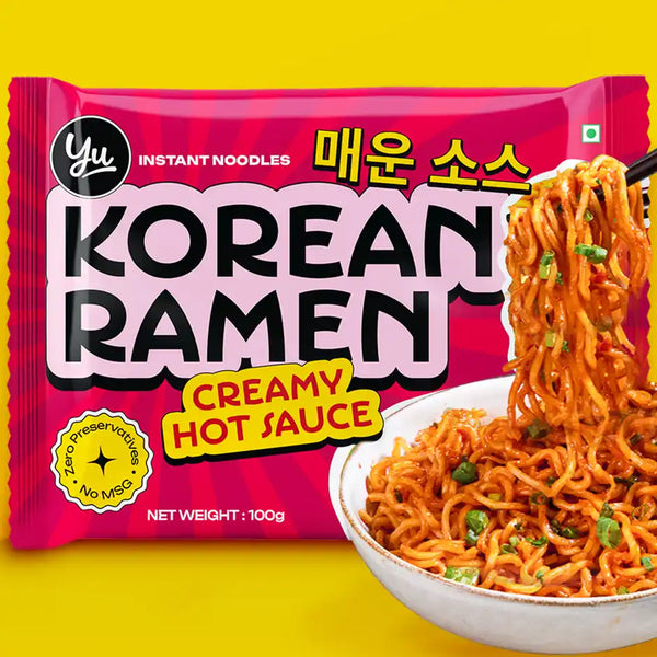 Yu Creamy Hot Sauce - Korean Ramen Noodles (100 g)