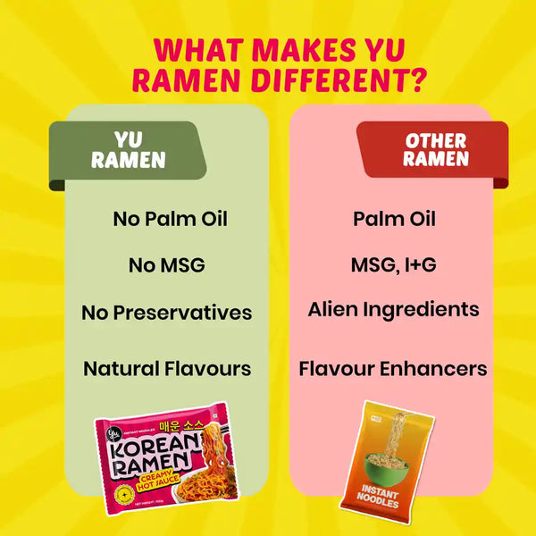 Yu Creamy Hot Sauce - Korean Ramen Noodles (100 g)