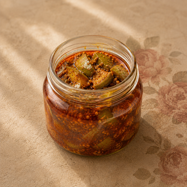 Traditional Mango Pickle — Handcrafted, Home-Delivered 500 gram