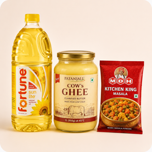 Oil, Ghee & Masala