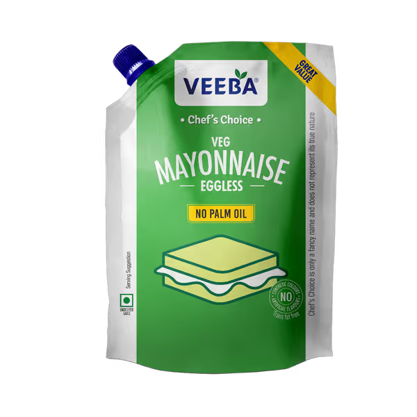 Veeba Chef's Choice Veg Mayonnaise Eggless 875g